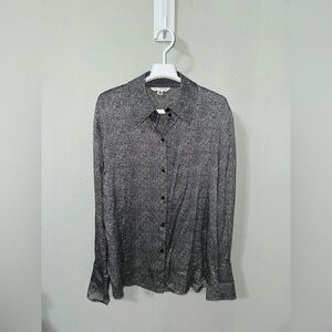 St.John Silk Blouse Sz 14